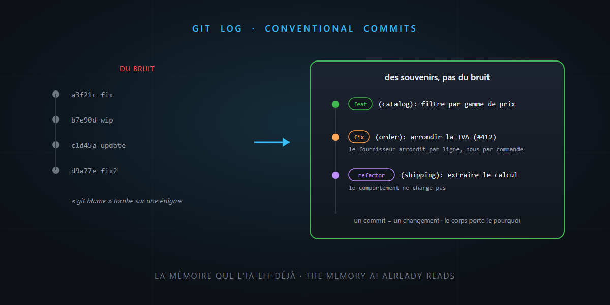 Git history: the memory your AI already reads — it's not rocket science!