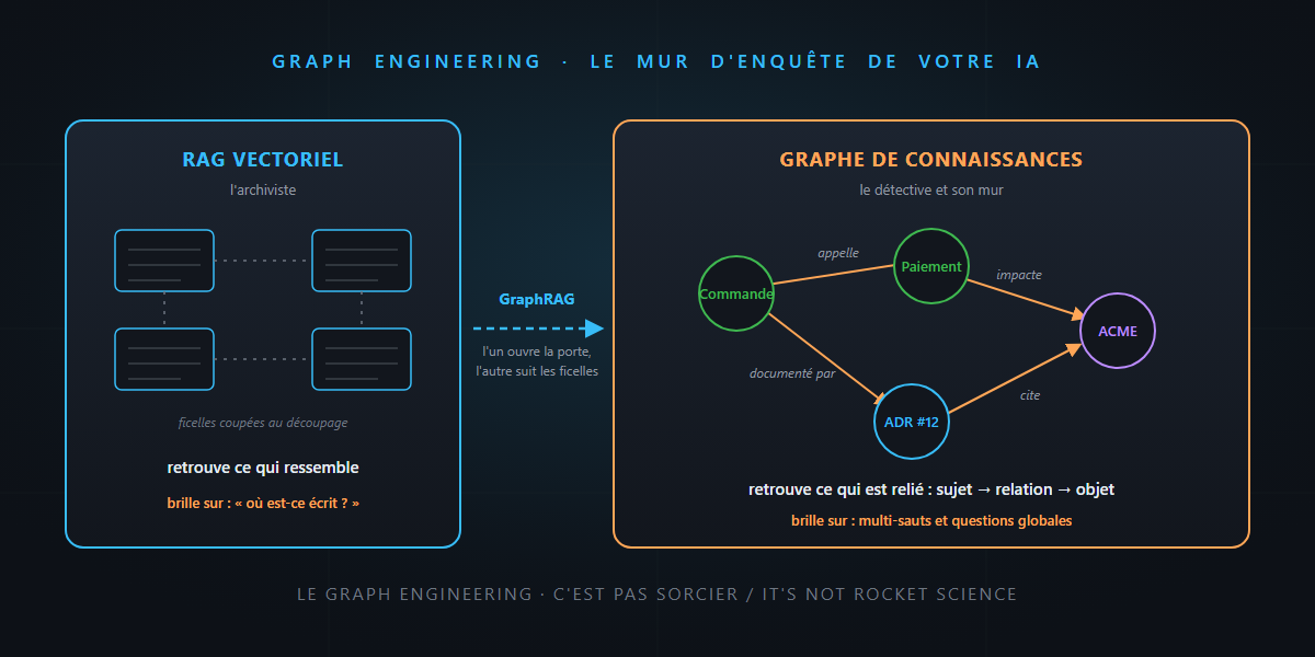 Graph engineering: give your AI a detective board — it's not rocket science!