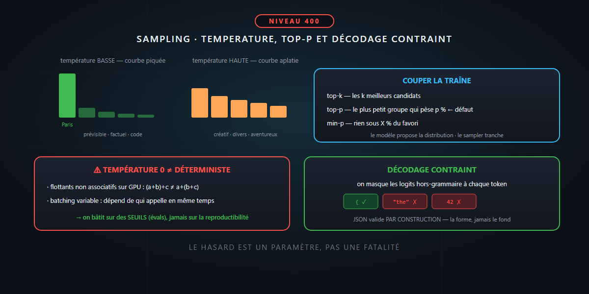 Sampling: temperature, top-p and constrained decoding — it's not rocket science!